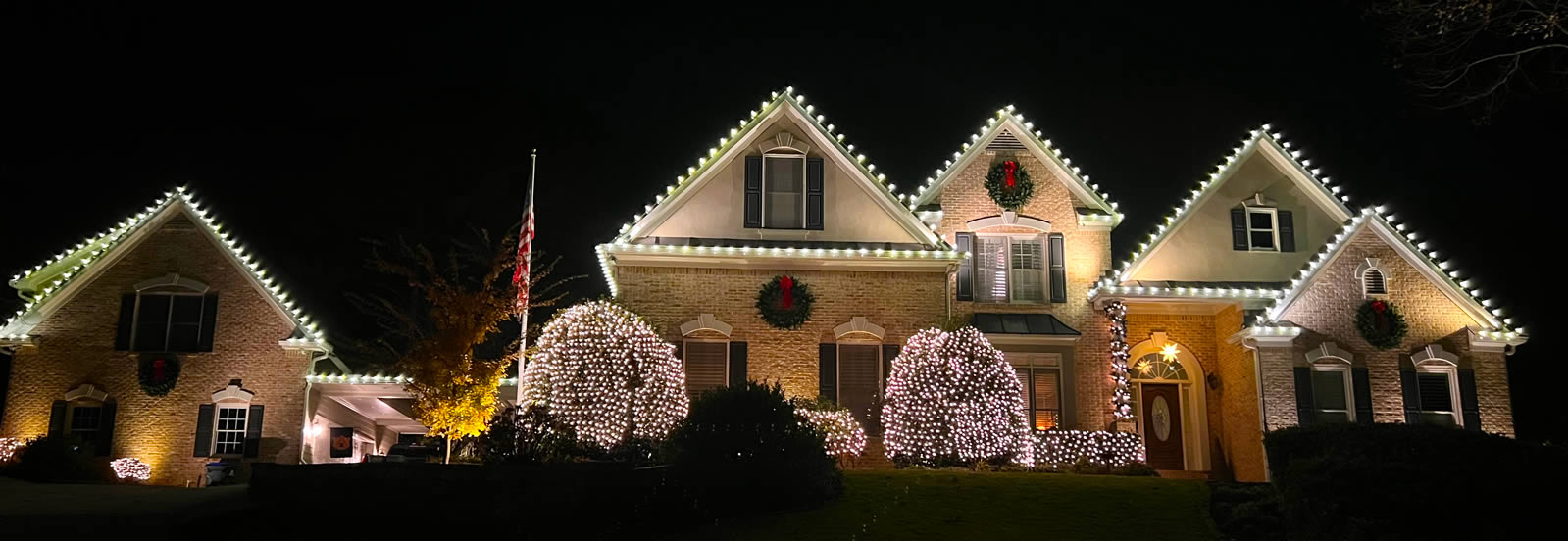 Christmas Lighting Installation in Commerce, GA